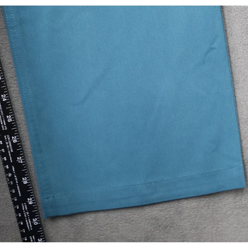 FIGS FM4500 Scrub Pants Mens XL Teal Blue Excellent Straight Leg Drawstring